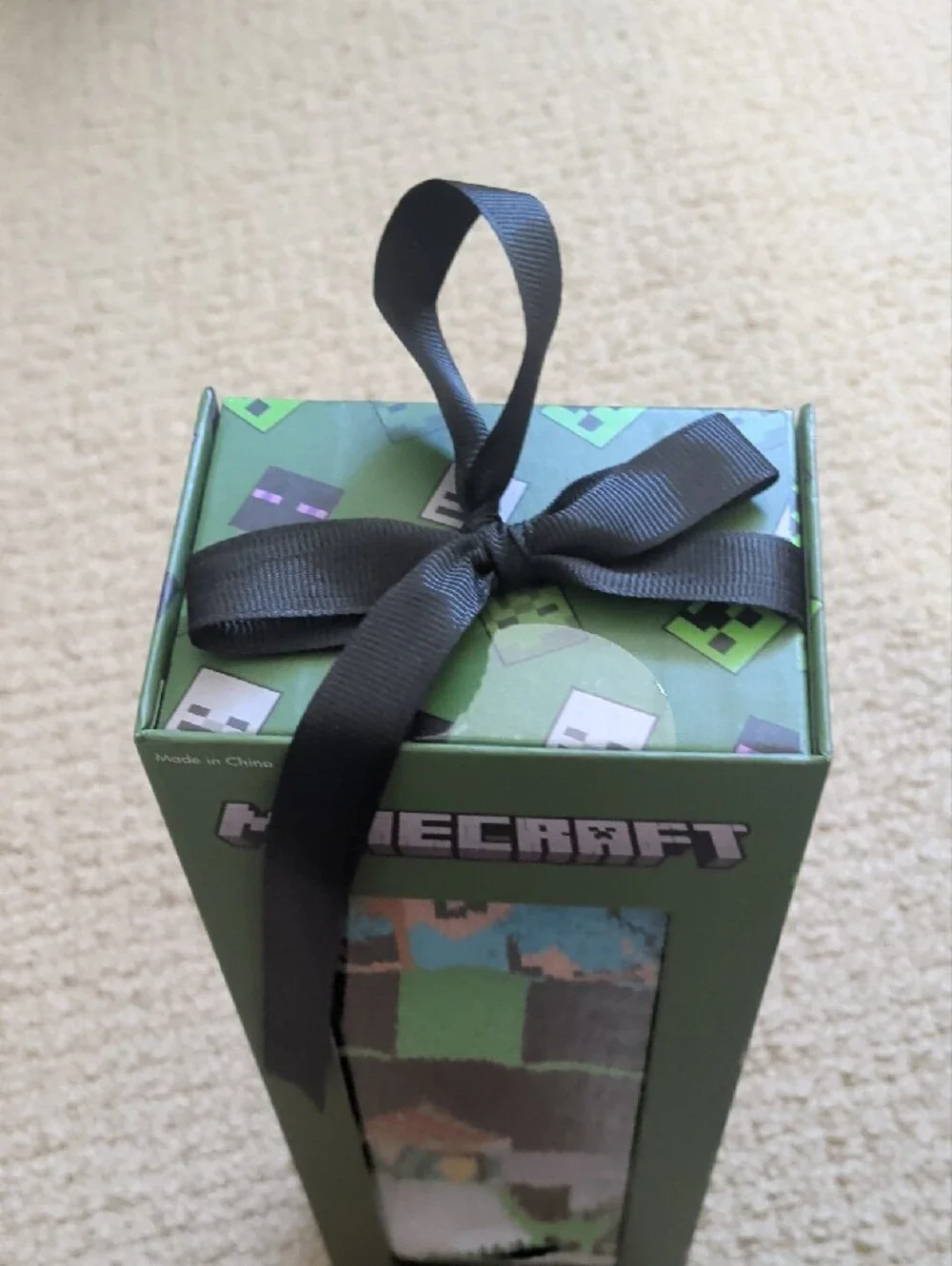 Minecraft Kids' 7 Days of Cozy Socks - Green Multi